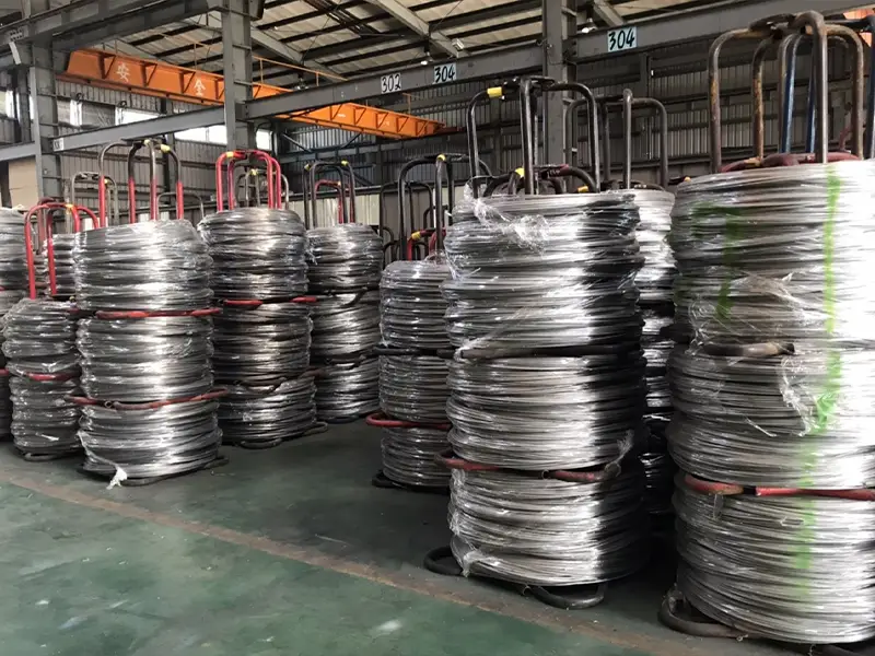 Fábrica de fios de aço inoxidável 304
