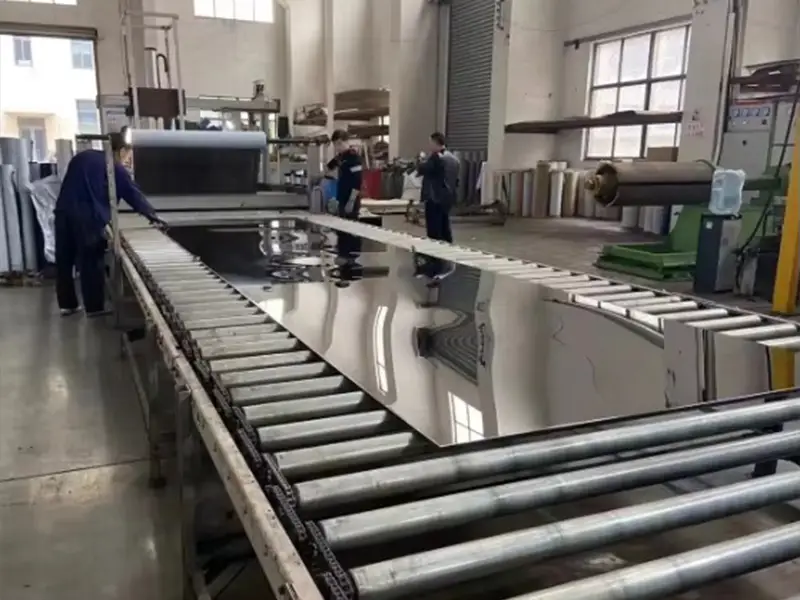 Fábrica de chapas de aço inoxidável na China