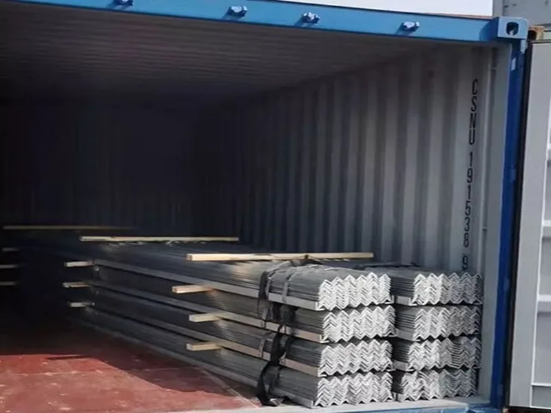 Stainless steel angle shipment4