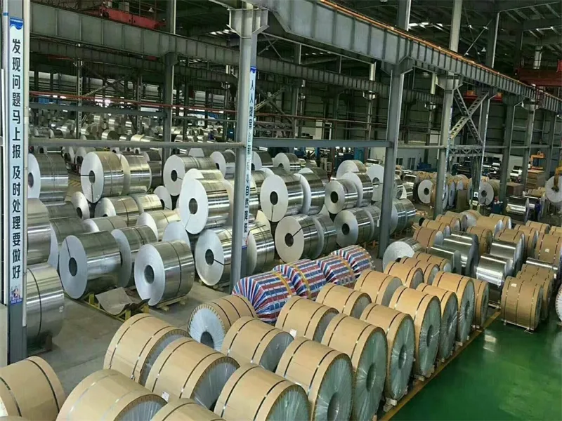 Stainless steel coil packaging