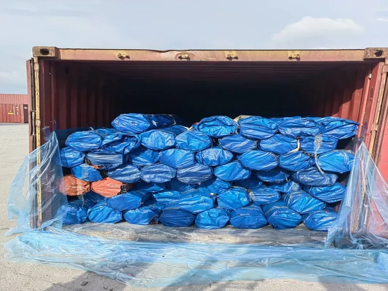 Stainless steel pipe shipment