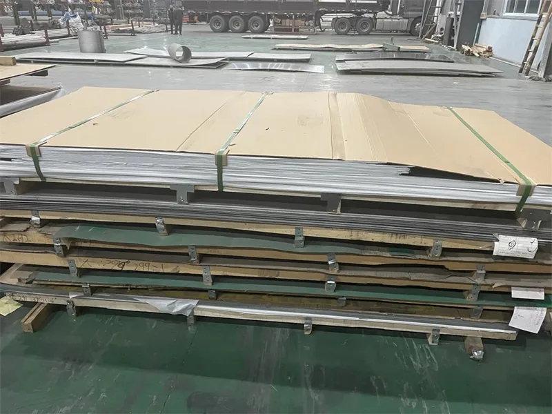 Inventário de chapas de aço inoxidável 3