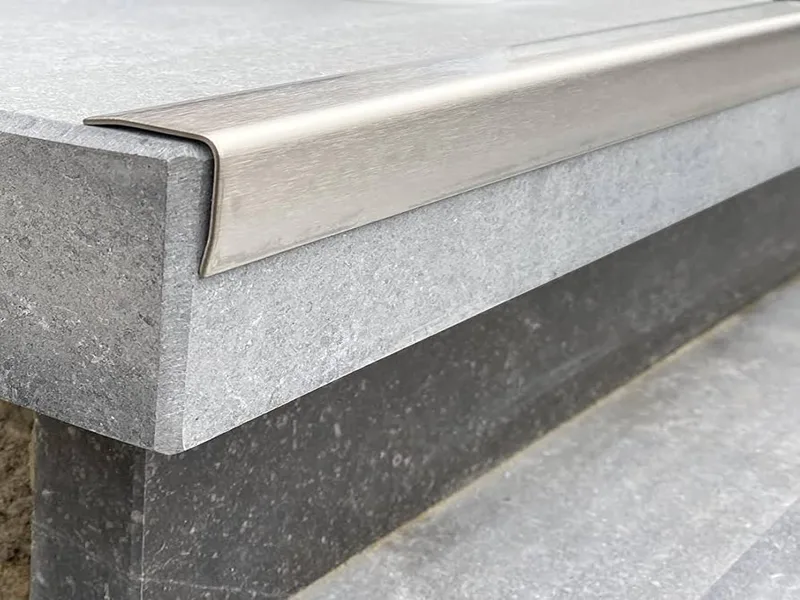 brushed stainless steel angle6